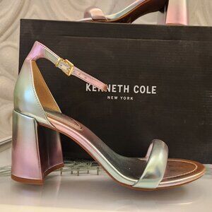 Kenneth Cole NY Luisa Pastel Multi Sandals. NIB. Size 8